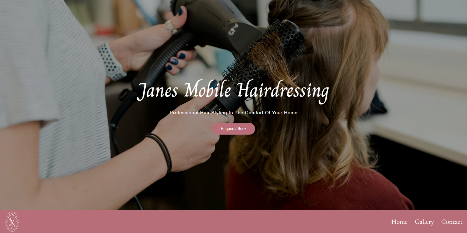 Jane's Mobile Hair website